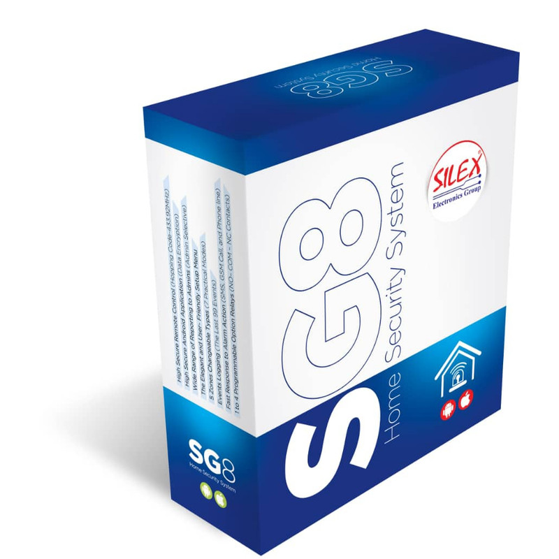 دزدگیر اماکن سایلکس SG8-805S (سیمکارت + خط ثابت شهری) - Image 2