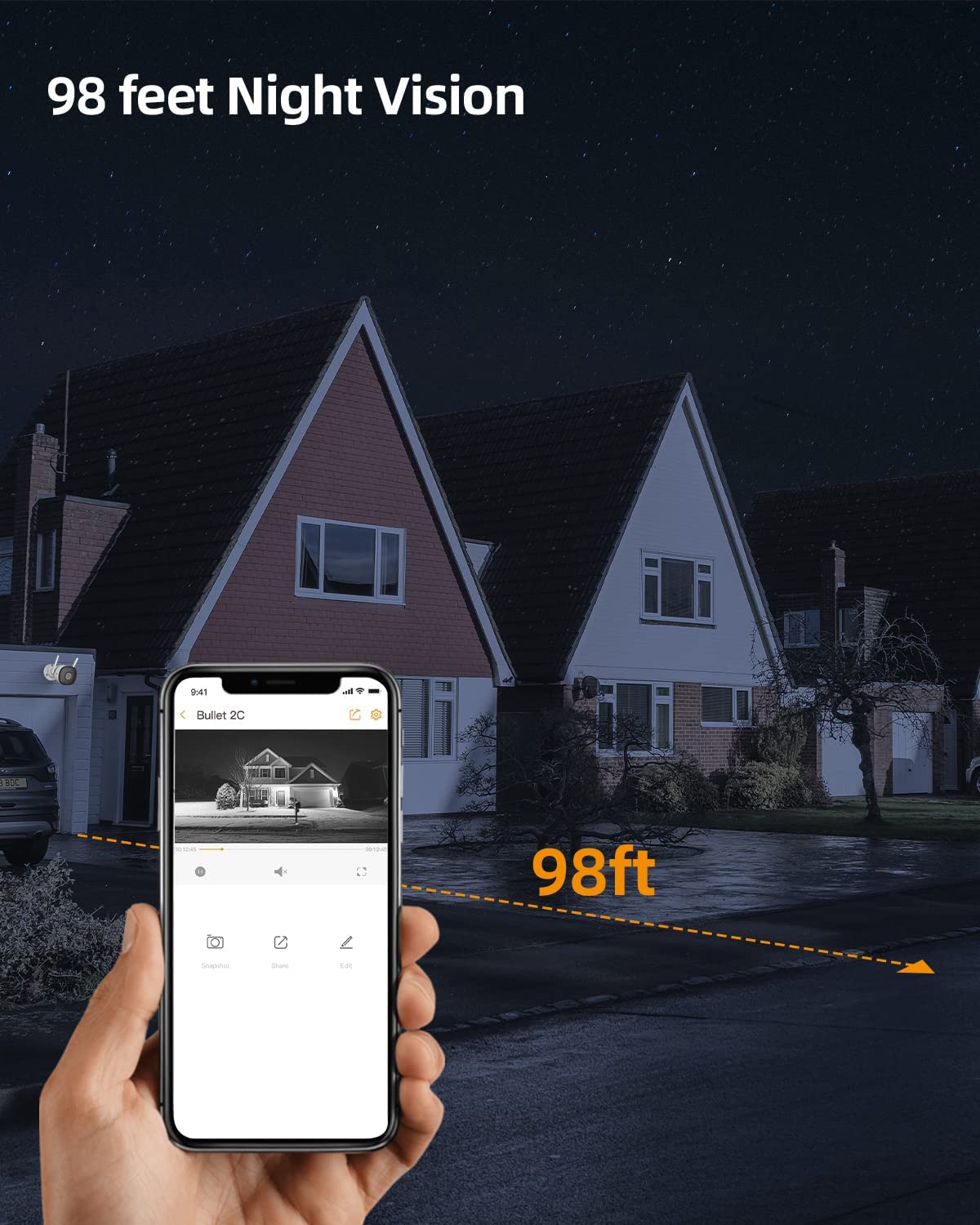 دوربین هوشمند بیسیم آیمو Imou مدل Bullet 2C IPC-F22P - Image 2