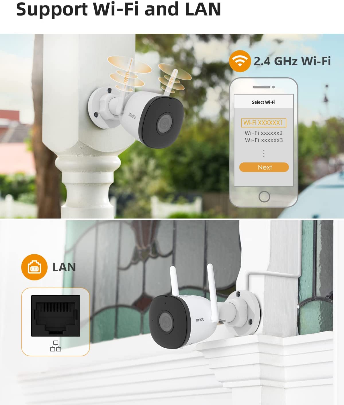 دوربین هوشمند بیسیم آیمو Imou مدل Bullet 2C IPC-F22P - Image 6