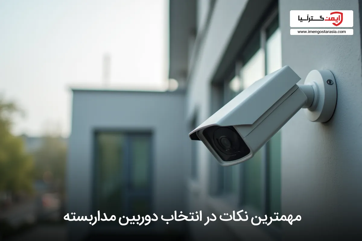 انتخاب دوربین مداربسته